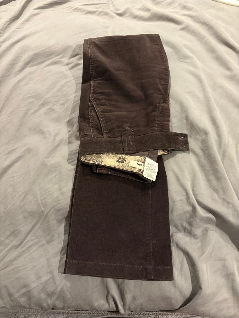 GAP Dark Brown Corduroy Wide Leg Pants